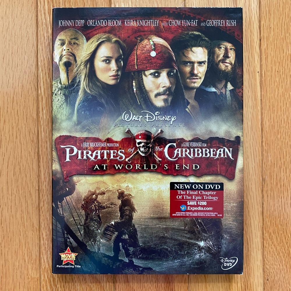 Unopened- Disney’s Pirates of the Caribbean - At World’s End 🏴‍☠️